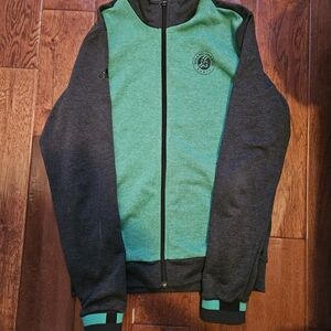 Green and Gray Adidas Roland Garros Track Jacket And Pants
